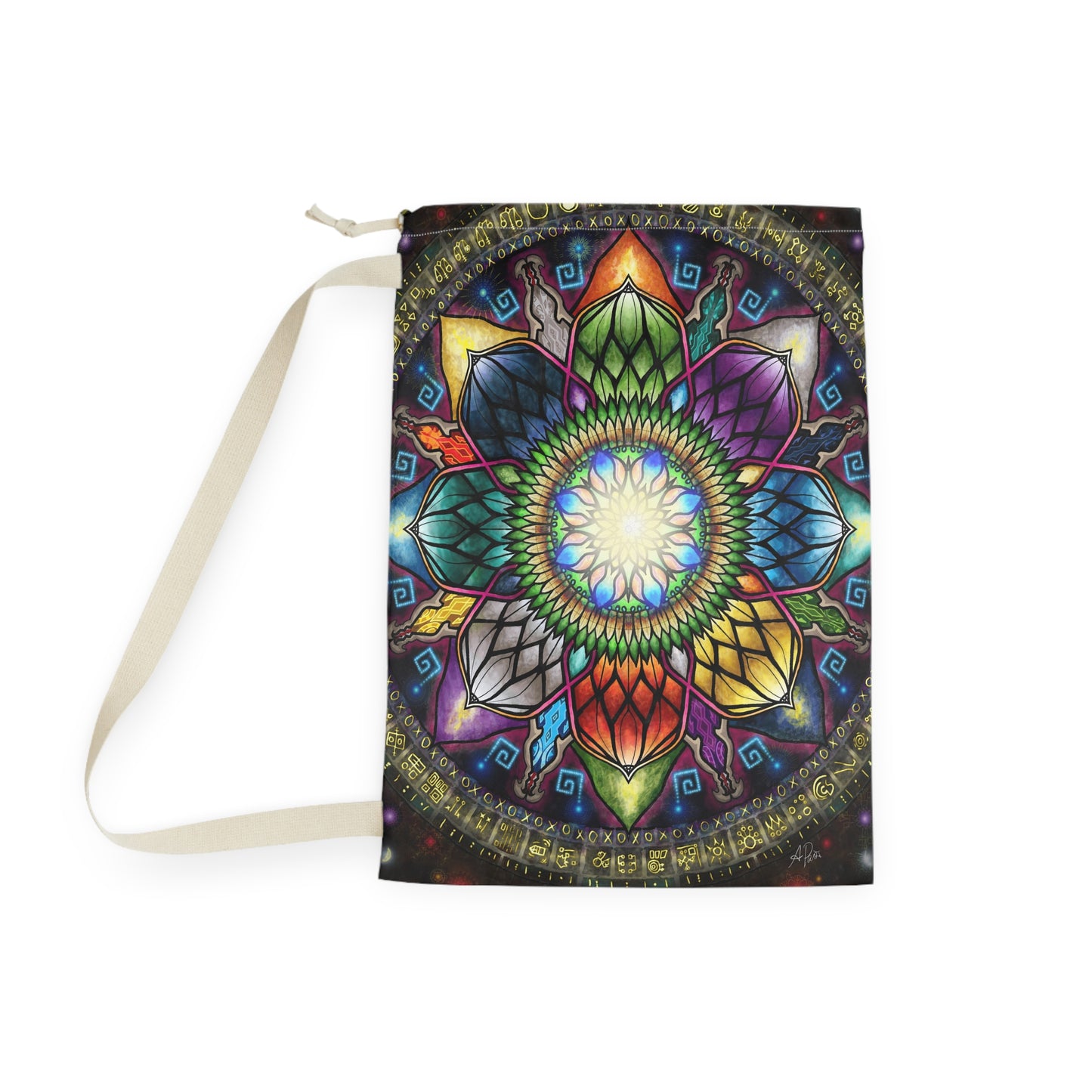 Pacio, Adam - Memento Mori Mandala - Laundry Bag