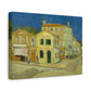 Van Gogh, Vincent - The Yellow House (1888)- Canvas Block, unframed