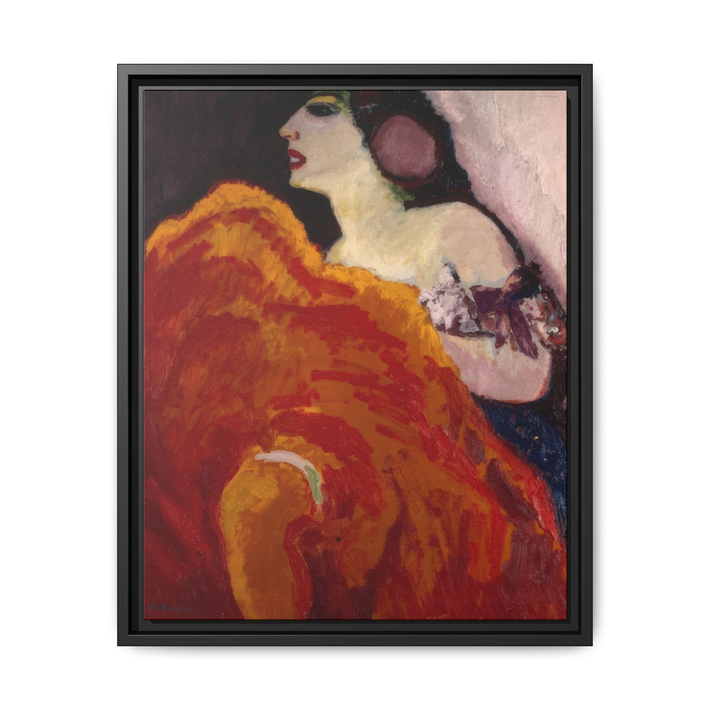 Van Dongen, Kees - The Red Dancer (1907) - Matte Canvas, Framed