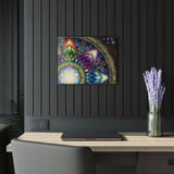 Mystic Jewel Mandala - Acrylic Block