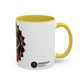 AdamPacio.com - Black Logo - Colorful Accent Mugs