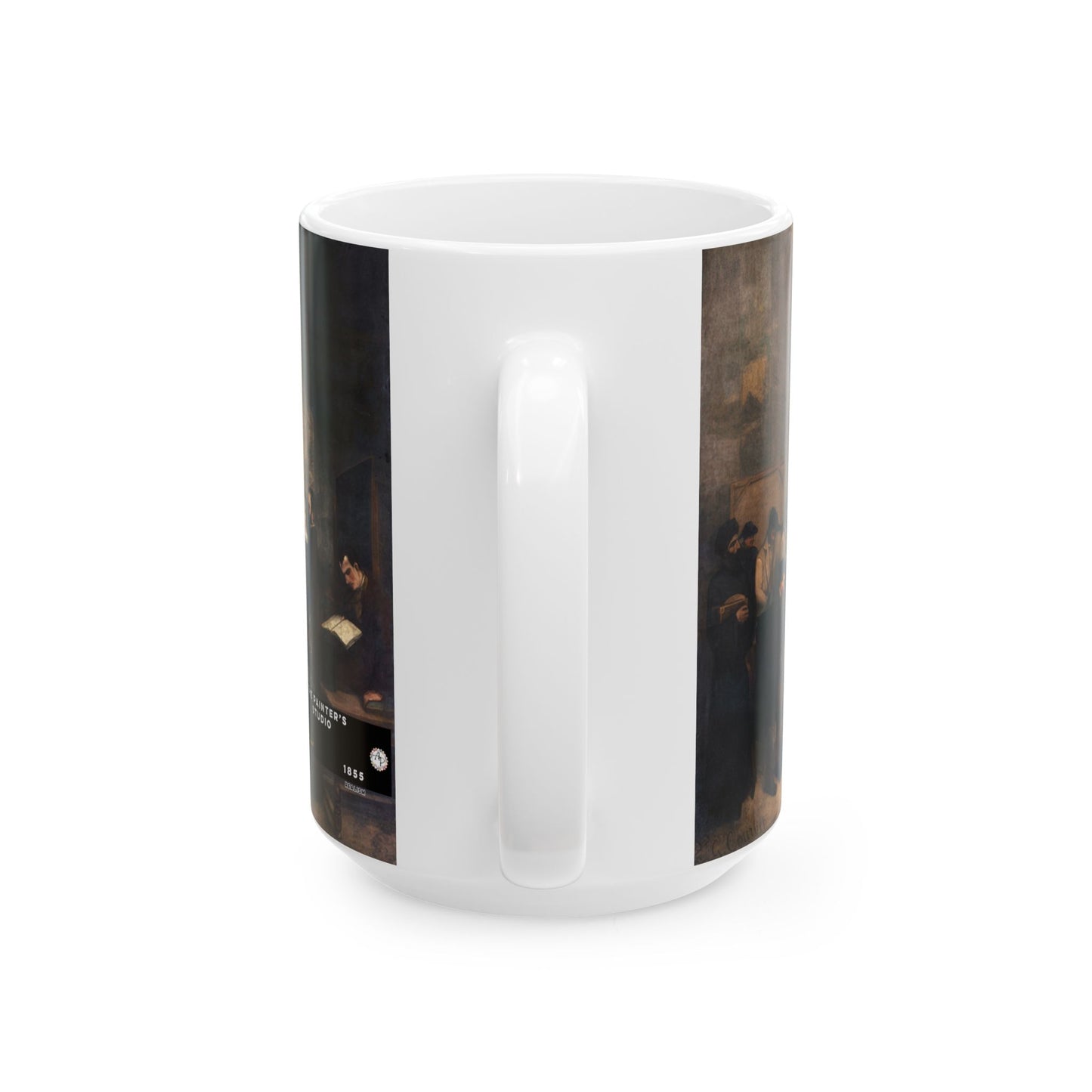 Courbet, Gustave - The Painter’s Studio (1855) - Ceramic Mug