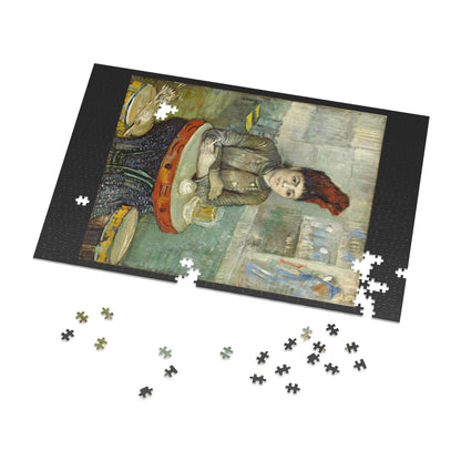 Van Gogh's "Agostina Segatori Sitting in the Café du Tambourin" - 1000pc Jigsaw Puzzle