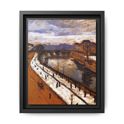 Marquet, Albert - Quai des Grands-Augustins (1905) - Matte Canvas, Framed