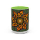 Pacio, Adam - Monarch Butterfly Mandala - Colorful Accent Mugs