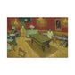 Van Gogh, Vincent - The Night Cafe (1888) - Canvas Block, unframed