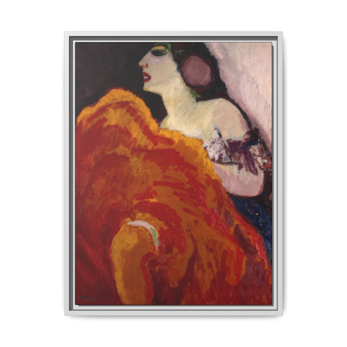 Van Dongen, Kees - The Red Dancer (1907) - Matte Canvas, Framed