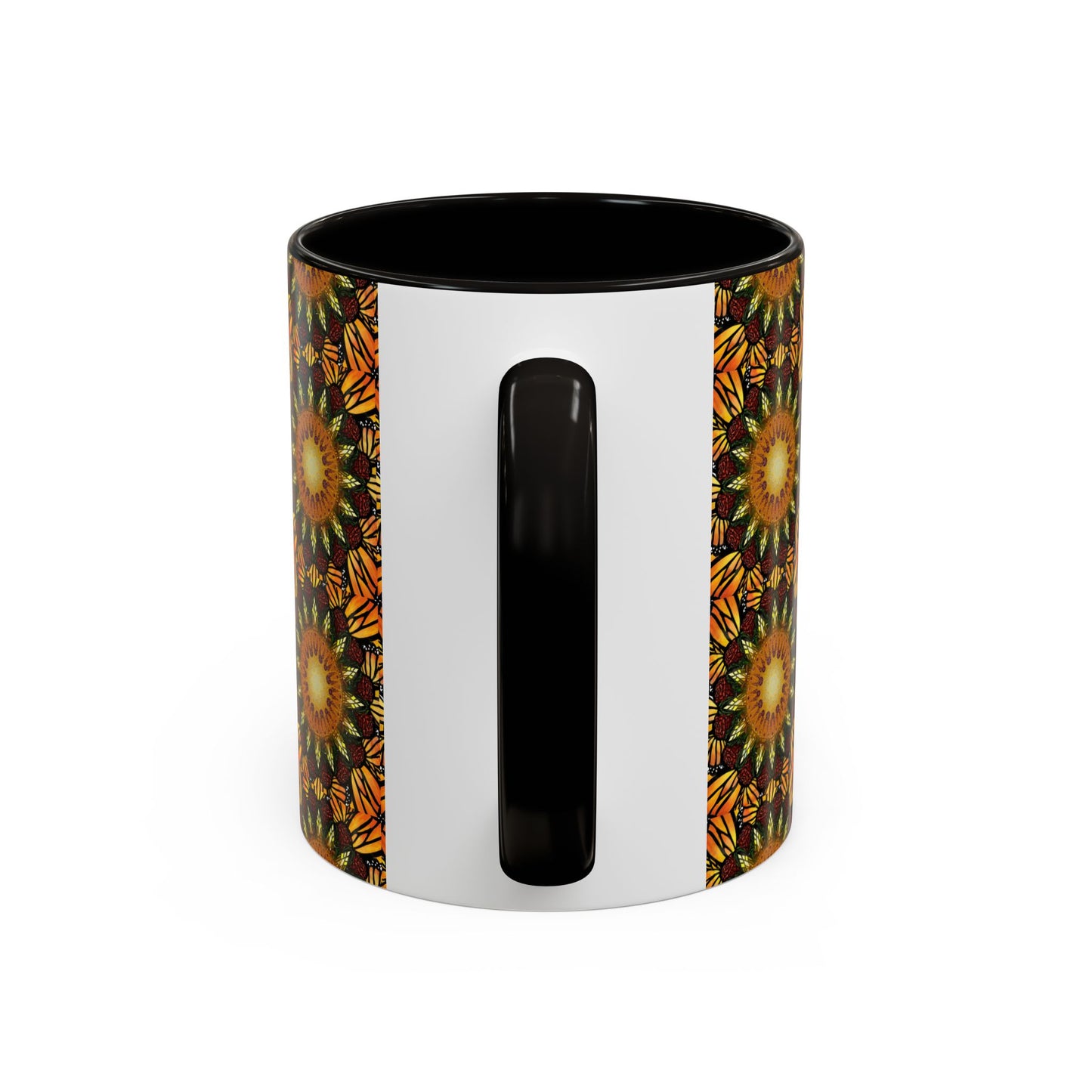 Pacio, Adam - Monarch Butterfly Mandala - Colorful Accent Mugs