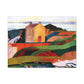 Filiger, Charles - The Hangman’s House (1891) - Canvas Block, unframed