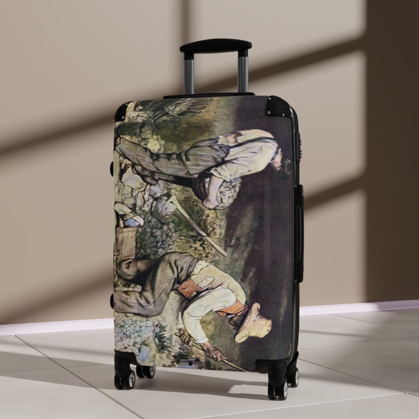 Courbet, Gustave - The Stone Breakers (1850) - Suitcase