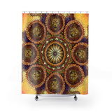 Lion Summer Mandala - Shower Curtains