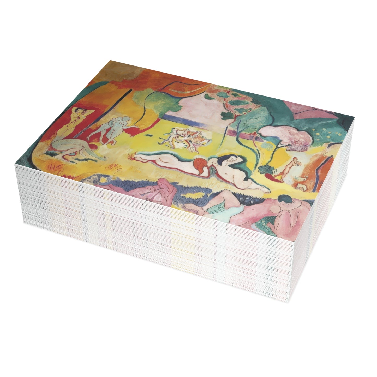 Matisse, Henri - The Joy of Life (1905) - Postcard Bundles with Envelopes Included