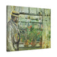 Morisot, Berthe - Eugene Manet on the Isle of Wight (1875) - Canvas Block, unframed