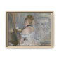 Morisot, Berthe - Woman at Her Toilette (1880) - Matte Canvas, Framed