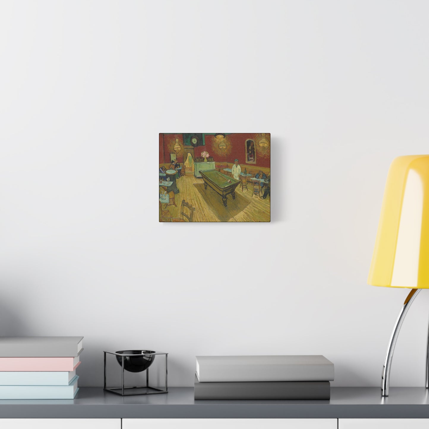 Van Gogh, Vincent - The Night Cafe (1888) - Canvas Block, unframed
