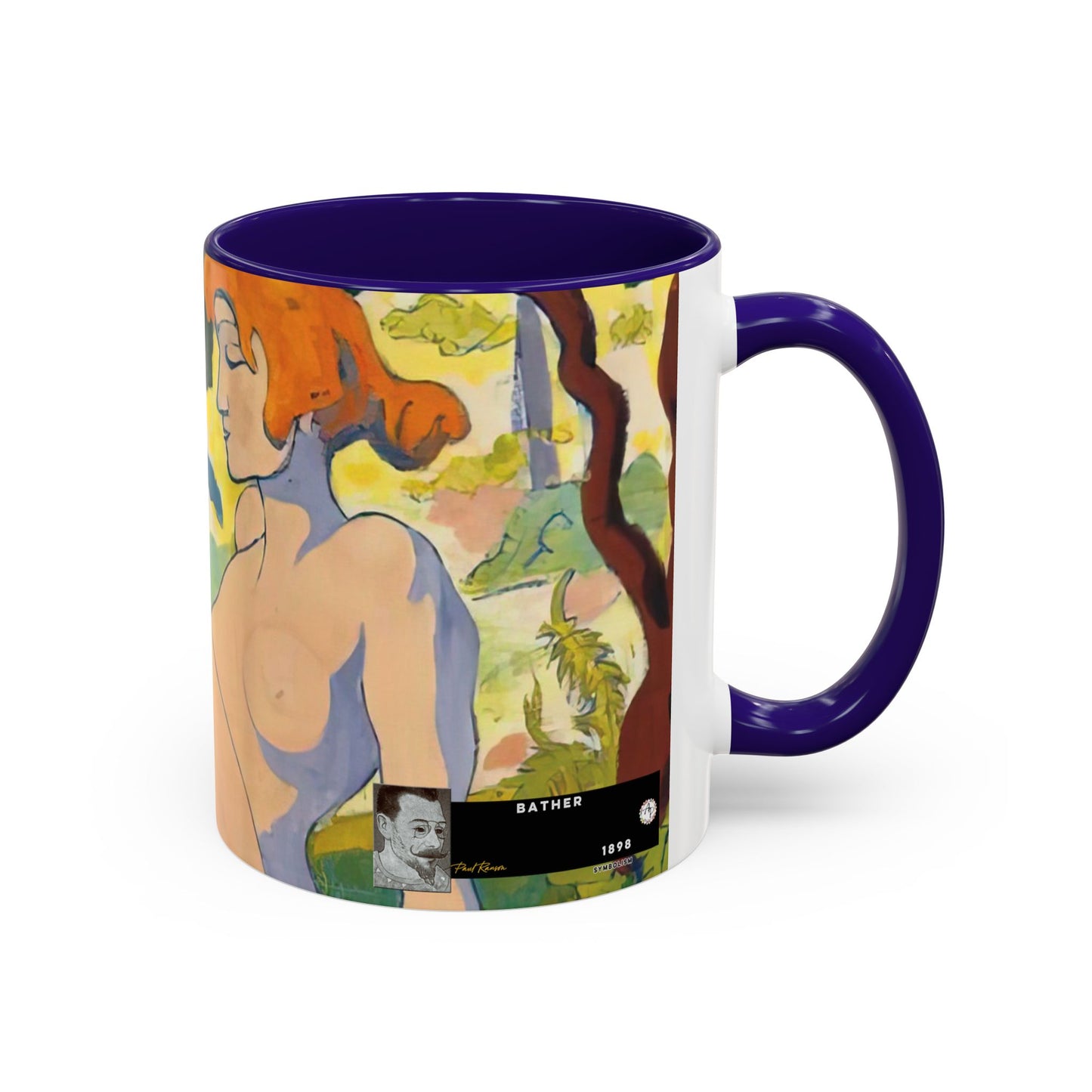 Ranson, Paul - Bather (1898) - Colorful Accent Mugs