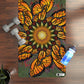 Pacio, Adam - Monarch Butterfly Mandala - Rubber Yoga Mat