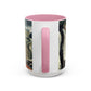 Cézanne, Paul - A Modern Olympia (1874) - Colorful Accent Mugs