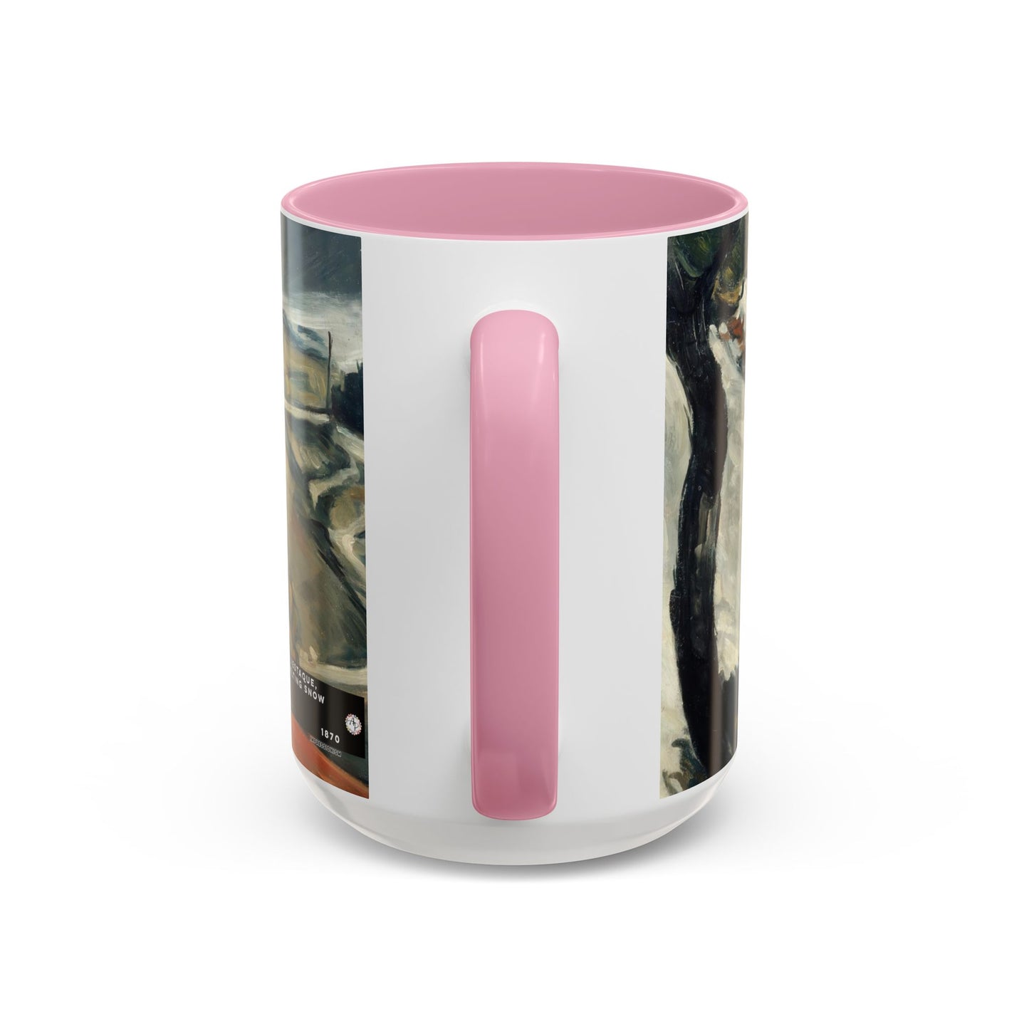 Cézanne, Paul - A Modern Olympia (1874) - Colorful Accent Mugs