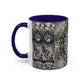 Pacio, Adam - Memento Mori Mandala - Colorful Accent Mugs