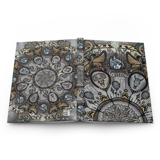 Pacio, Adam - Memento Mori Mandala - Hardcover Journal Matte