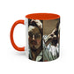 Courbet, Gustave - The Desperate Man (1843) - Colorful Accent Mugs