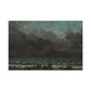 Courbet, Gustave - The Sea (1865) - Canvas Block, unframed