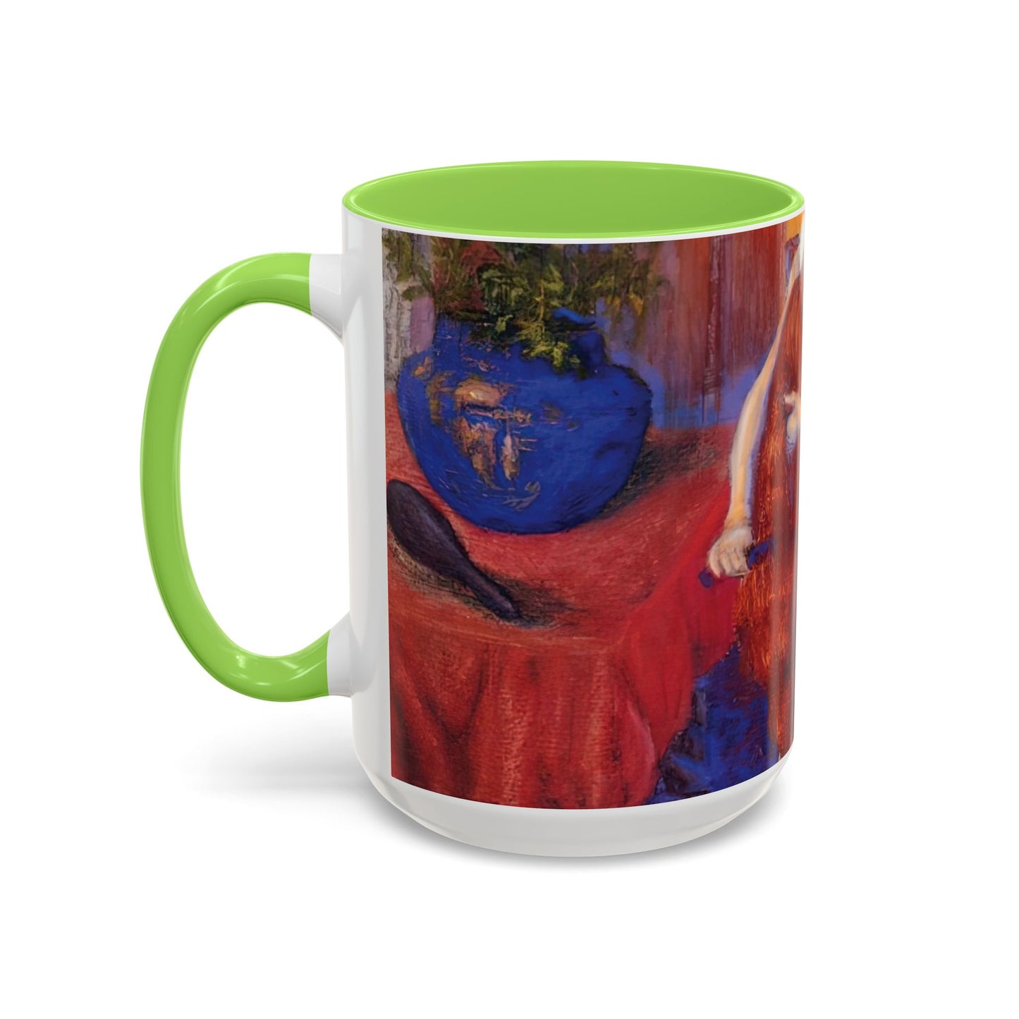 Ranson, Paul - The Golden Head of Hair (1909) - Colorful Accent Mugs