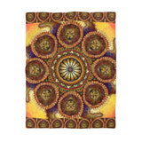Lion Summer Mandala - Microfiber Duvet Cover