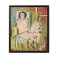 Matisse, Henri - Odalisque with Raised Arms (1923) - Matte Canvas, Framed