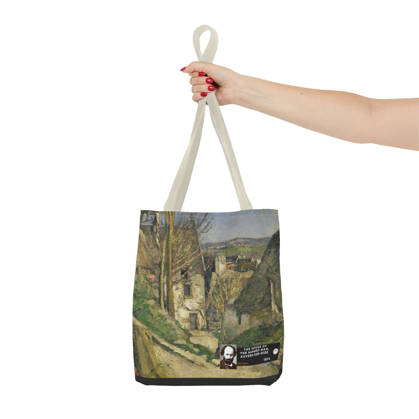 Cézanne, Paul - The House of the Hanged Man, Auvers-sur-Oise (1874) - Tote Bag