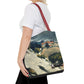 Cézanne, Paul - L’Estaque, Melting Snow (1870) - Tote Bag