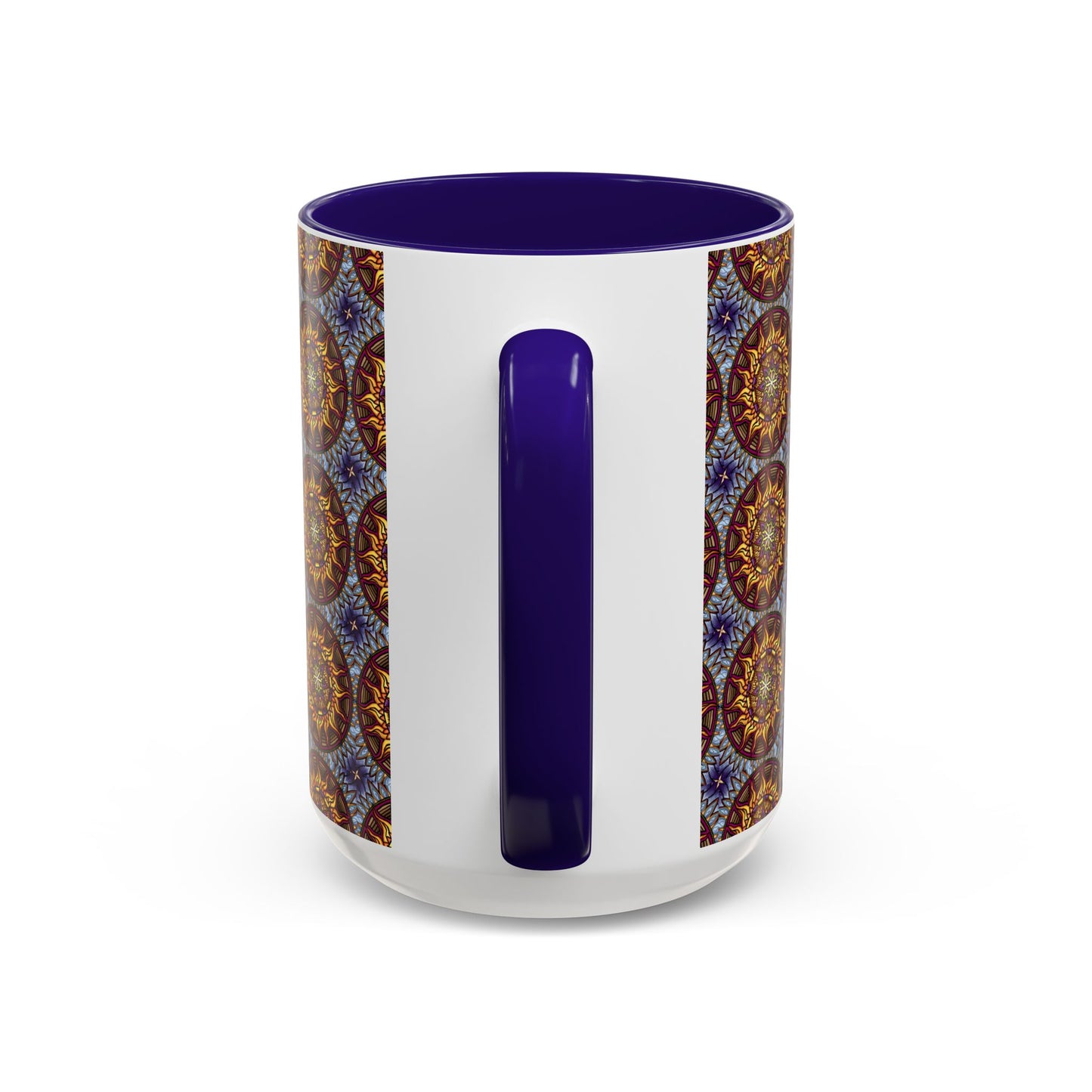 Pacio, Adam - Solar Disc Mandala - Colorful Accent Mugs