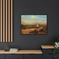 Bierstadt, Albert - The Last of the Buffalo  (1888) - Matte Canvas, Framed
