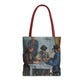 Cézanne, Paul - The Card Players (1892) - Tote Bag