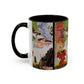 Cézanne, Paul - A Modern Olympia (1874) - Colorful Accent Mugs