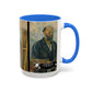 Cézanne, Paul - Portrait of the Artist with a Palette (1890) - Colorful Accent Mugs