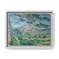 Cézanne, Paul - Mont Sainte-Victoire with Large Pine (1887) - Matte Canvas, Framed