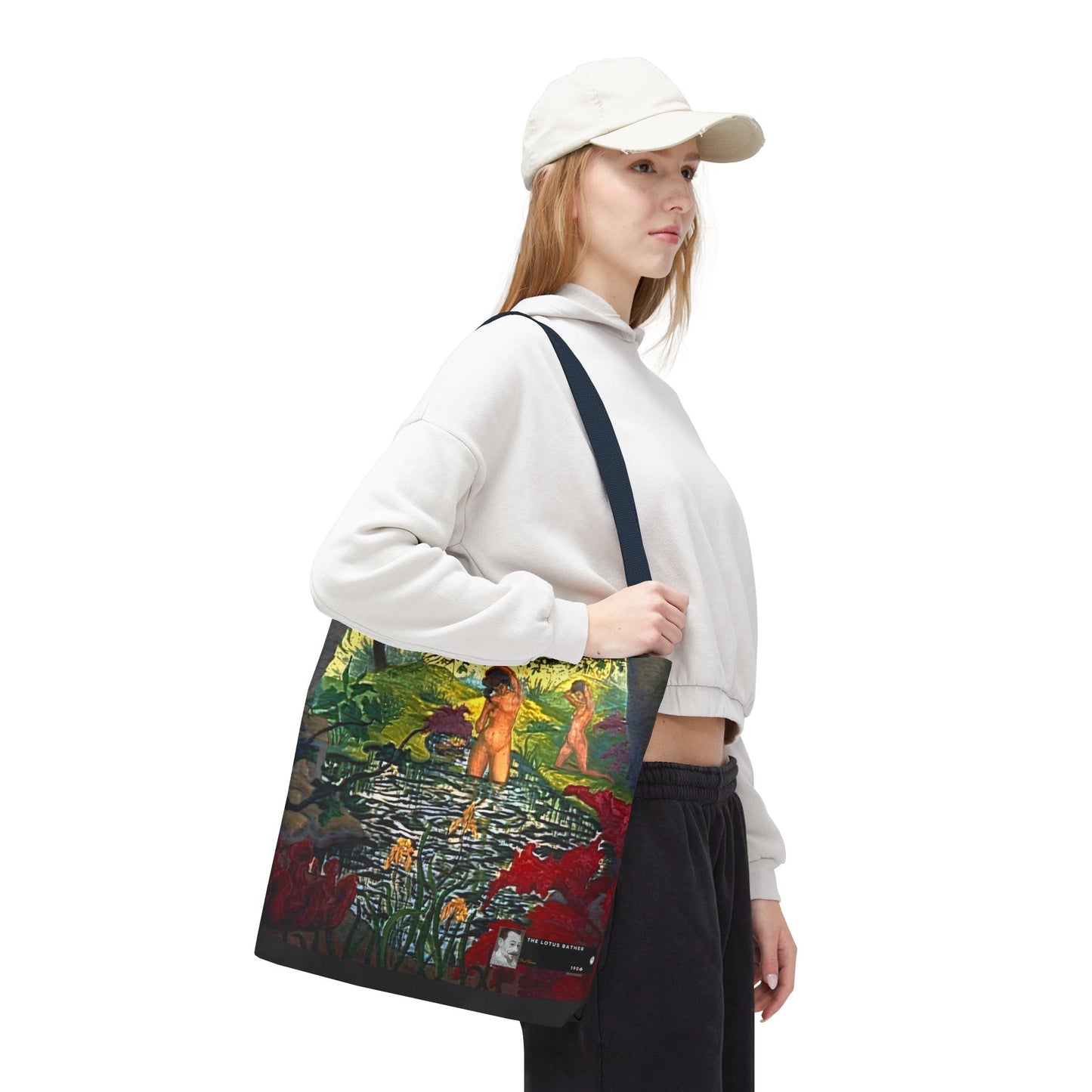 Ranson, Paul - The Lotus Bather (1906) - Tote Bag