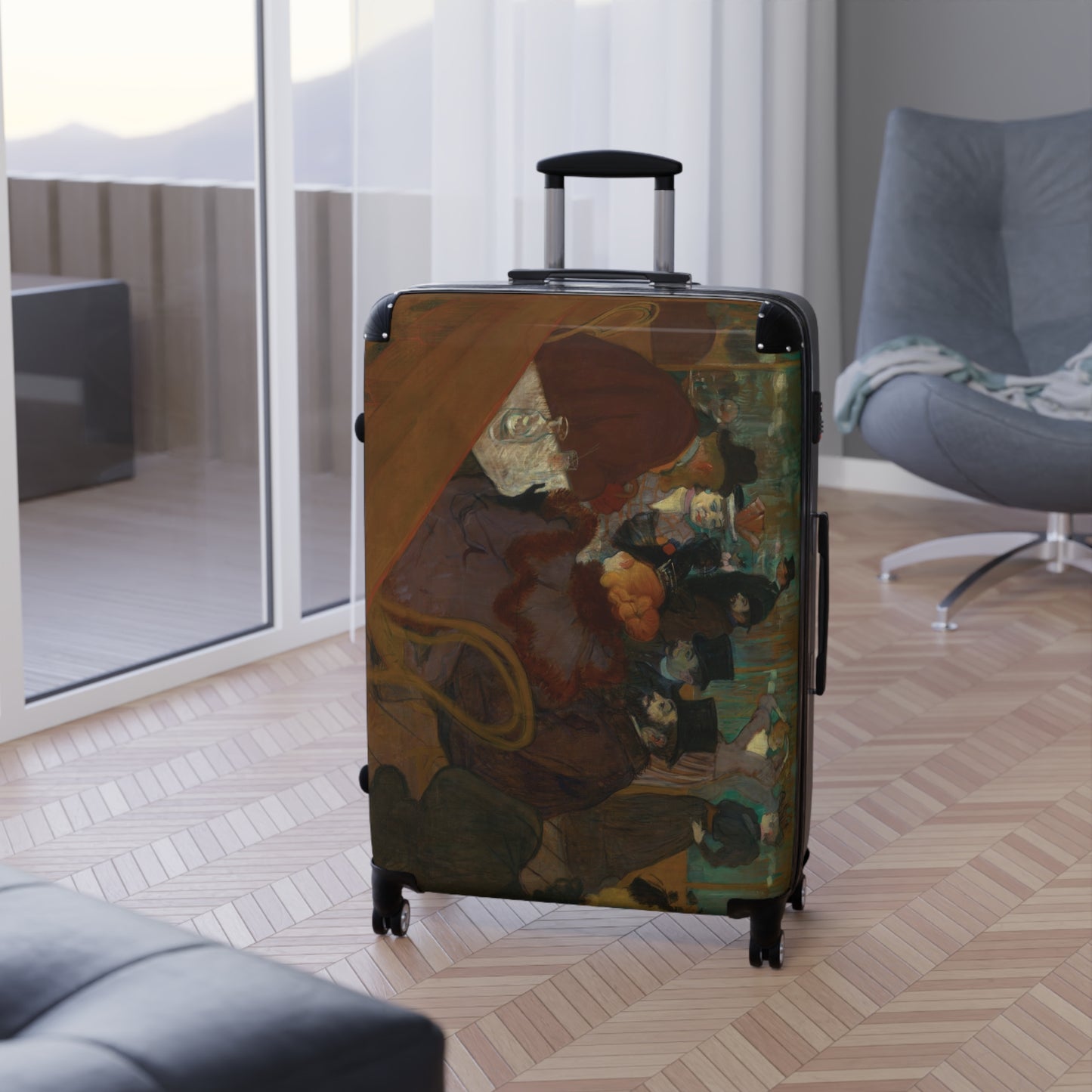 Toulouse-Lautrec, Henri - At the Moulin Rouge (1892) - Suitcase