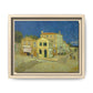 Van Gogh, Vincent - The Yellow House (1888) - Matte Canvas, Framed