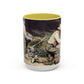Courbet, Gustave - The Stone Breakers (1850) - Colorful Accent Mugs