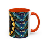 Obsidian Grandmothers Mandala - Colorful Accent Mugs