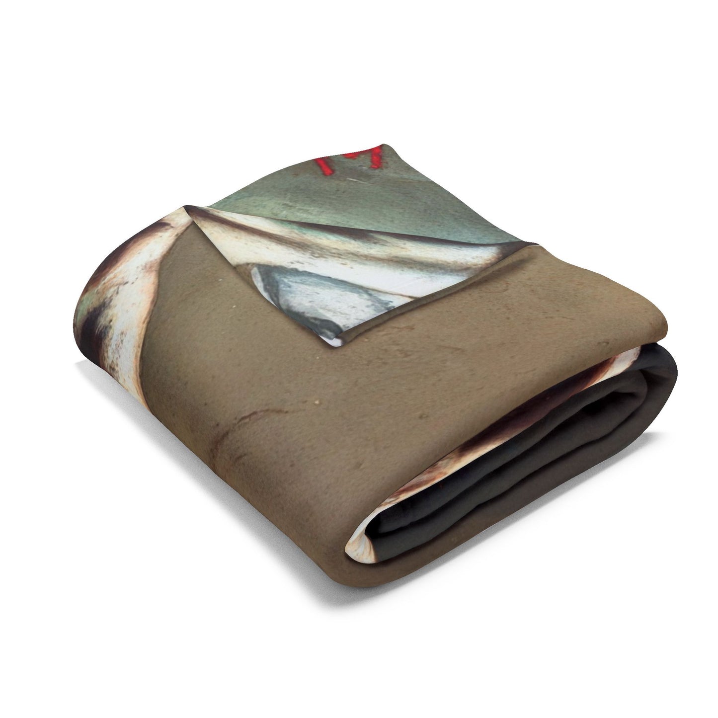 Courbet, Gustave - The Desperate Man (1843) - Arctic Fleece Blanket