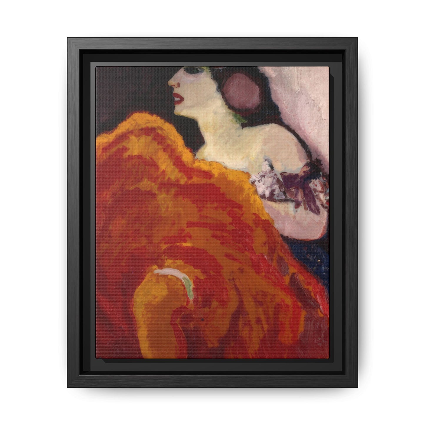 Van Dongen, Kees - The Red Dancer (1907) - Matte Canvas, Framed
