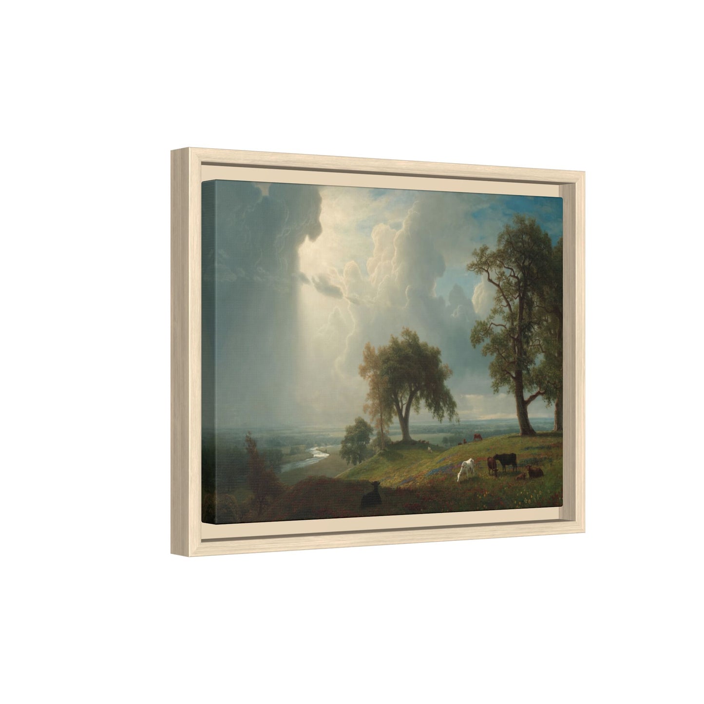 Bierstadt, Albert - California Spring (1875) - Matte Canvas, Framed