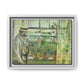 Morisot, Berthe - Eugene Manet on the Isle of Wight (1875) - Matte Canvas, Framed