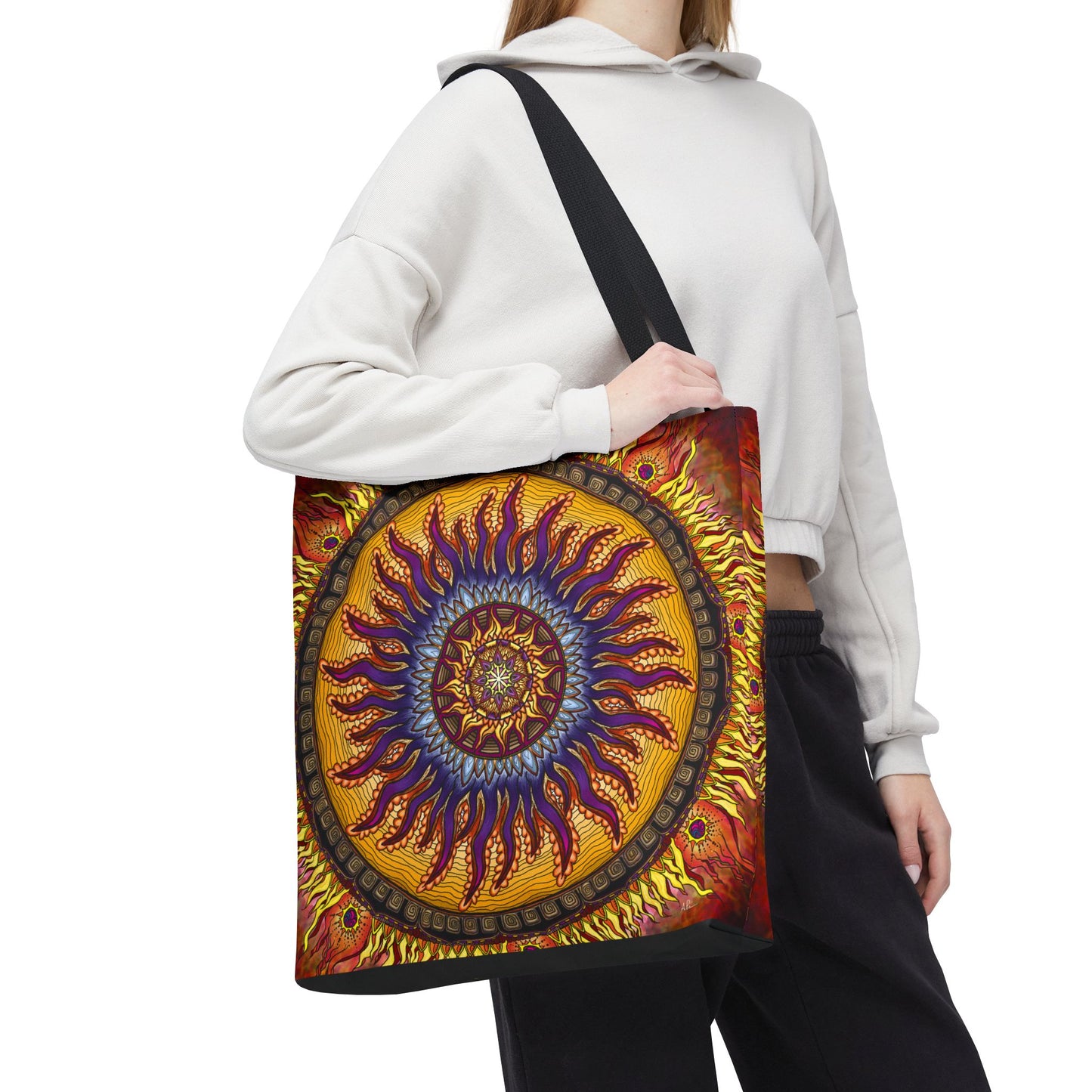 Pacio, Adam - Solar Disc Mandala - Tote Bag