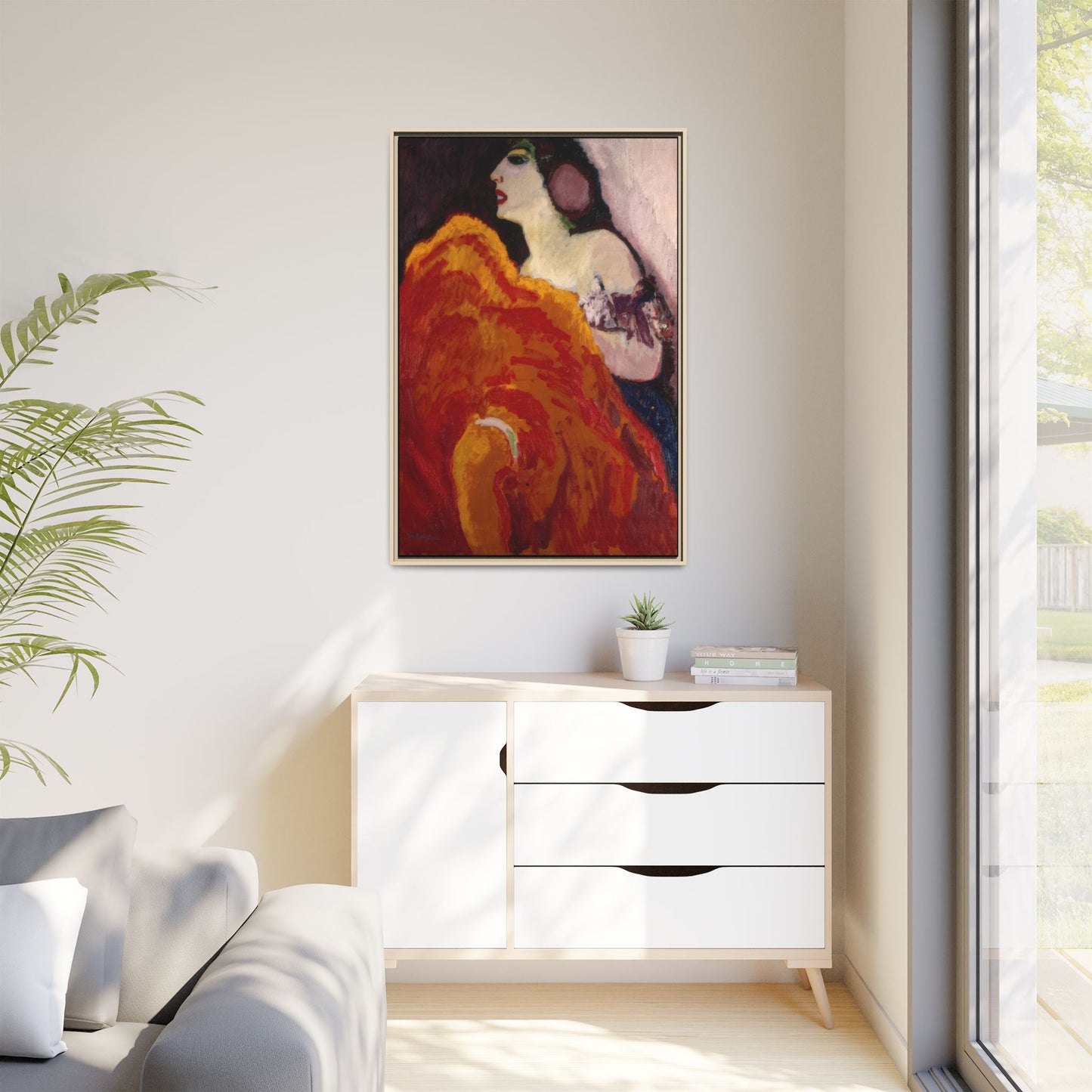 Van Dongen, Kees - The Red Dancer (1907) - Matte Canvas, Framed