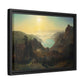 Bierstadt, Albert - Donner Lake from the Summit (1873) - Matte Canvas, Framed